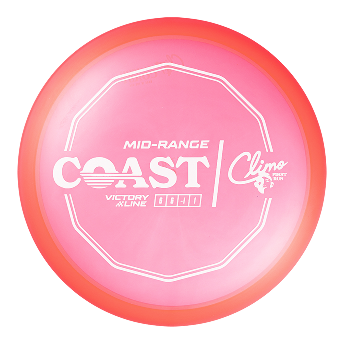 Climo Disc Golf First Run Victory Line Coast (PRE-ORDER)