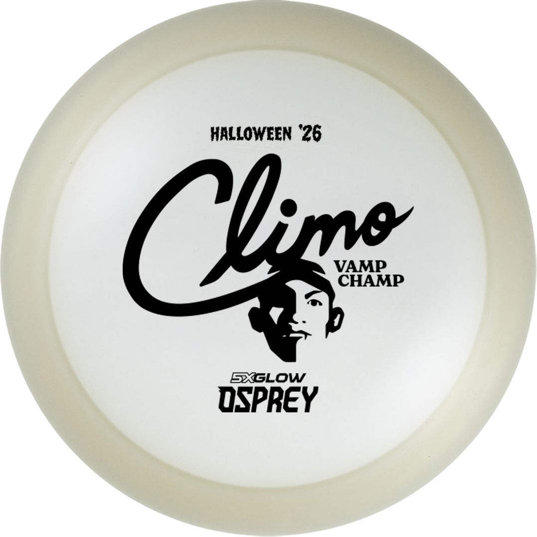 Climo Disc Golf Creature Feature 5x Glow Osprey (PRE-ORDER)