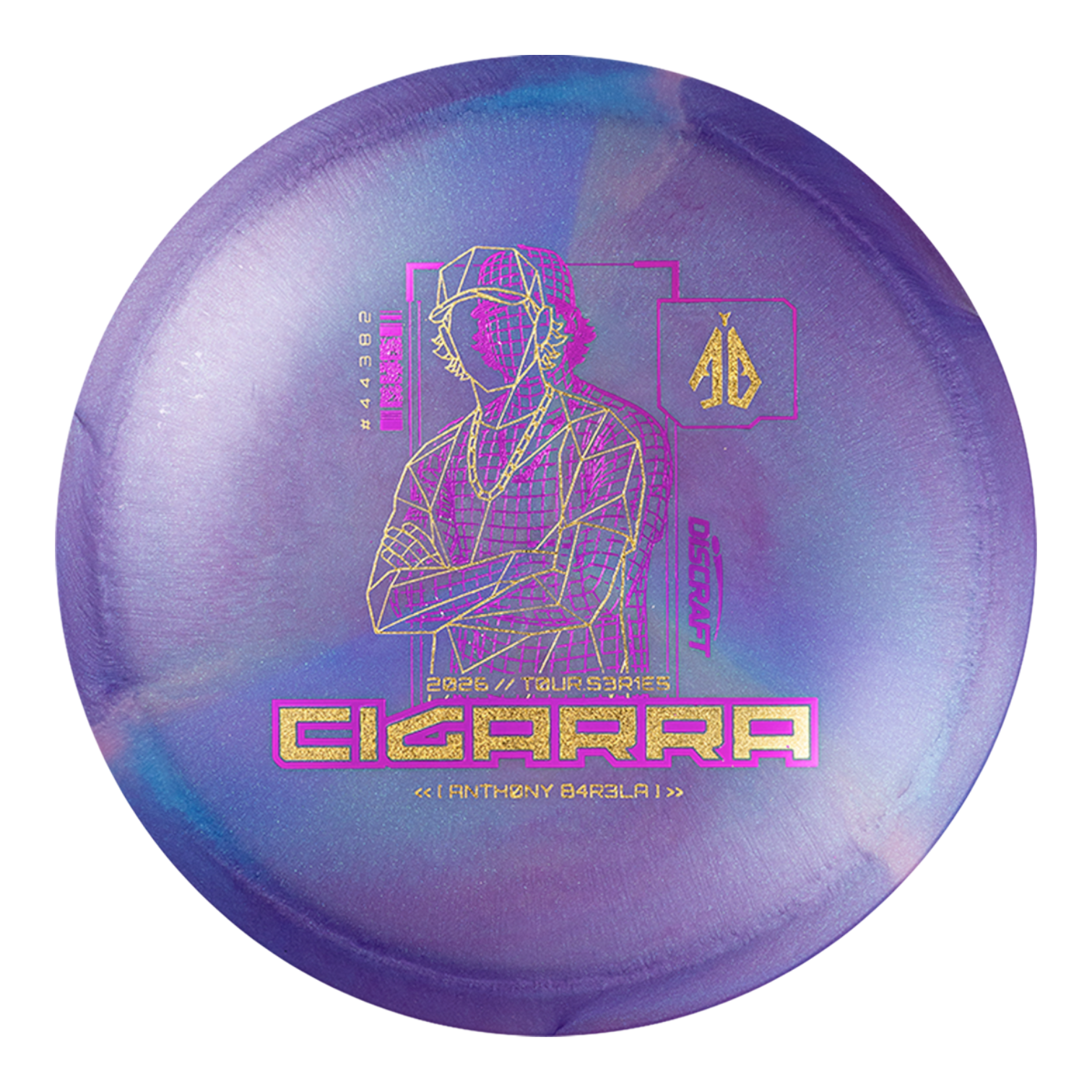 パワートラベラー パワーゴリラ Discraft 2026 Tour Series V2 Cigarra - Anthony Barela (PRE-ORDER