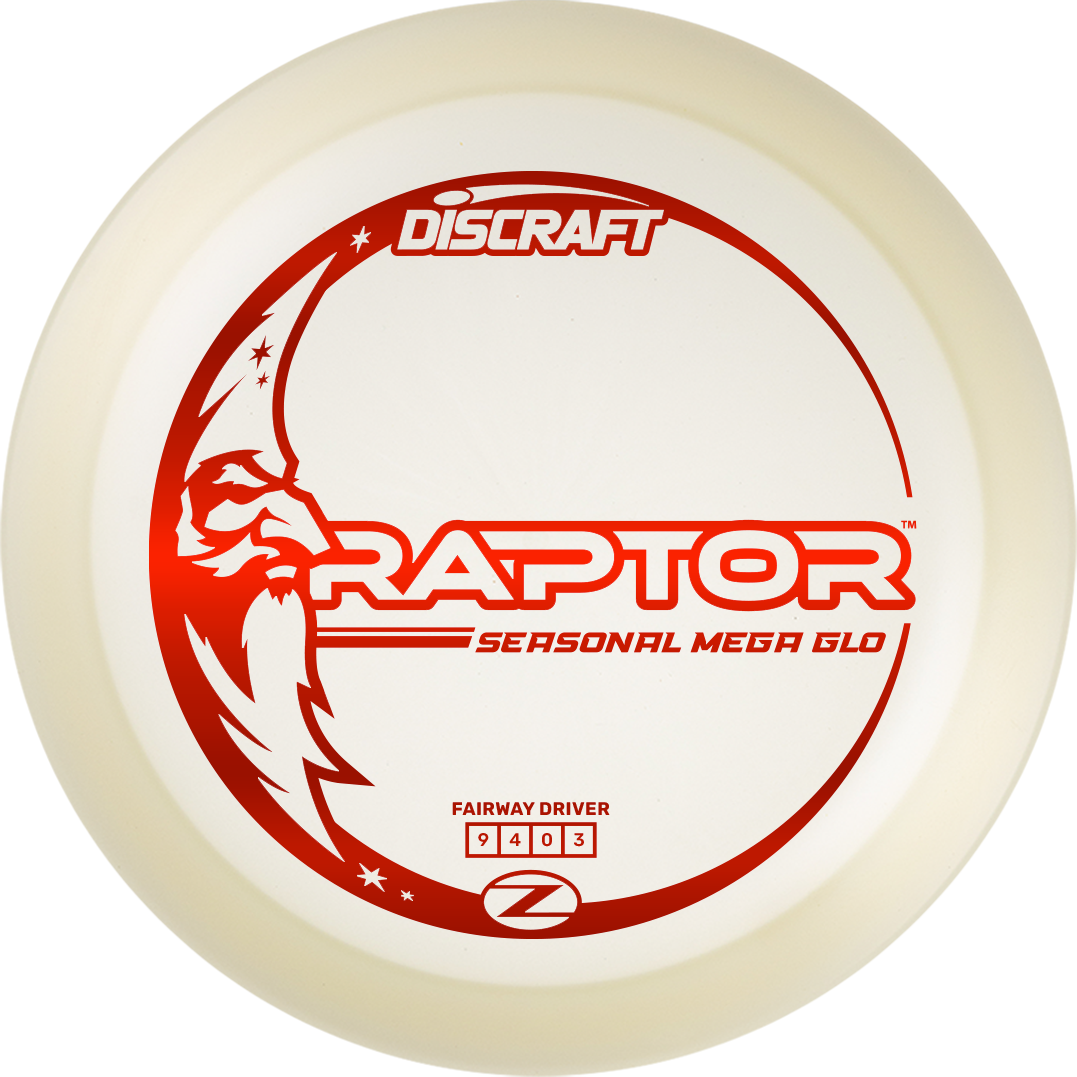 Discraft Seasonal Mega Glo Z Raptor 2026 (PRE-ORDER)