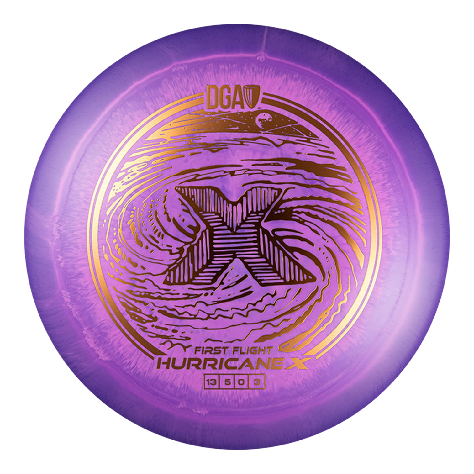 DGA First Flight LE Swirl Hurricane X (PRE-ORDER) - Flight Factory DGA First Flight LE Swirl Hurricane X (PRE-ORDER) - Flight Factory
