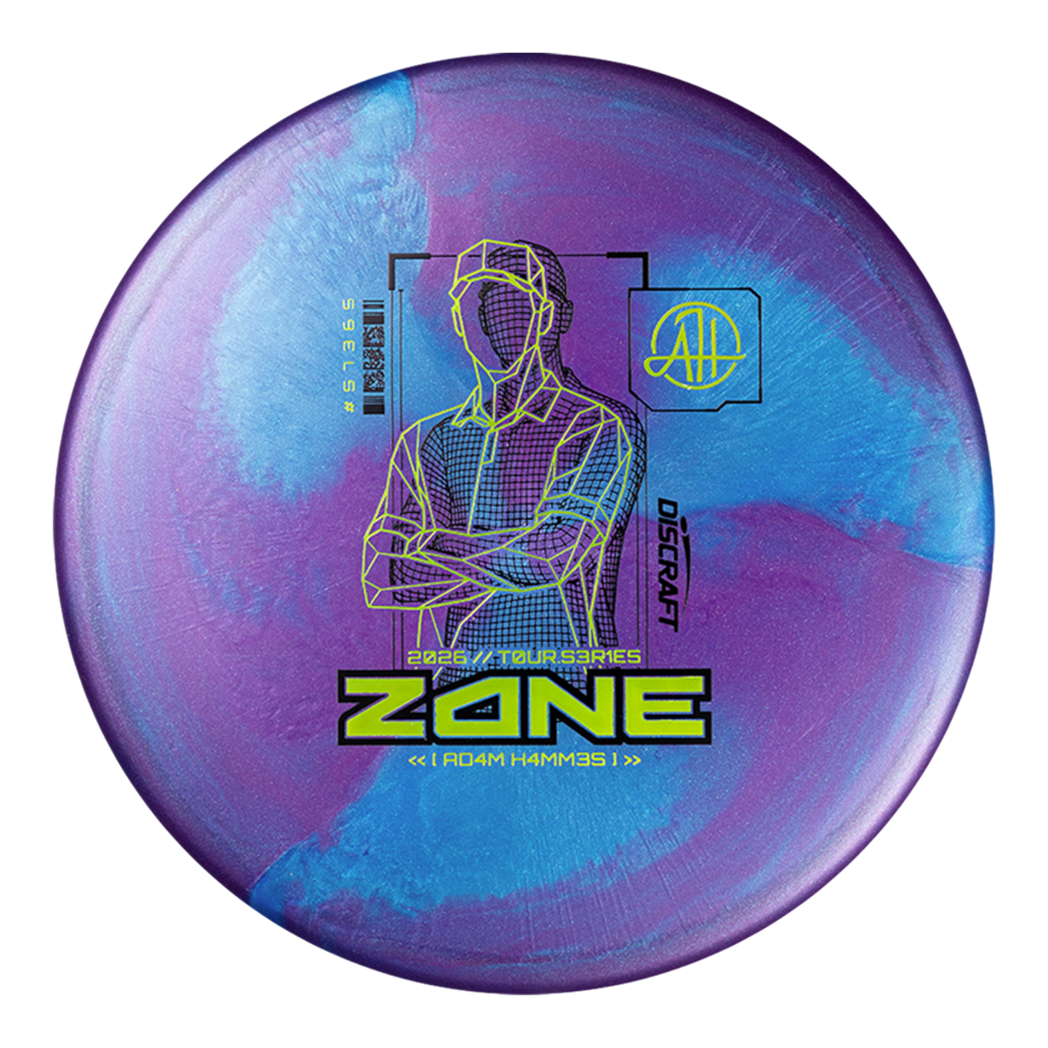 Discraft 2026 Tour Series V2 Zone - Adam Hammes (PRE-ORDER