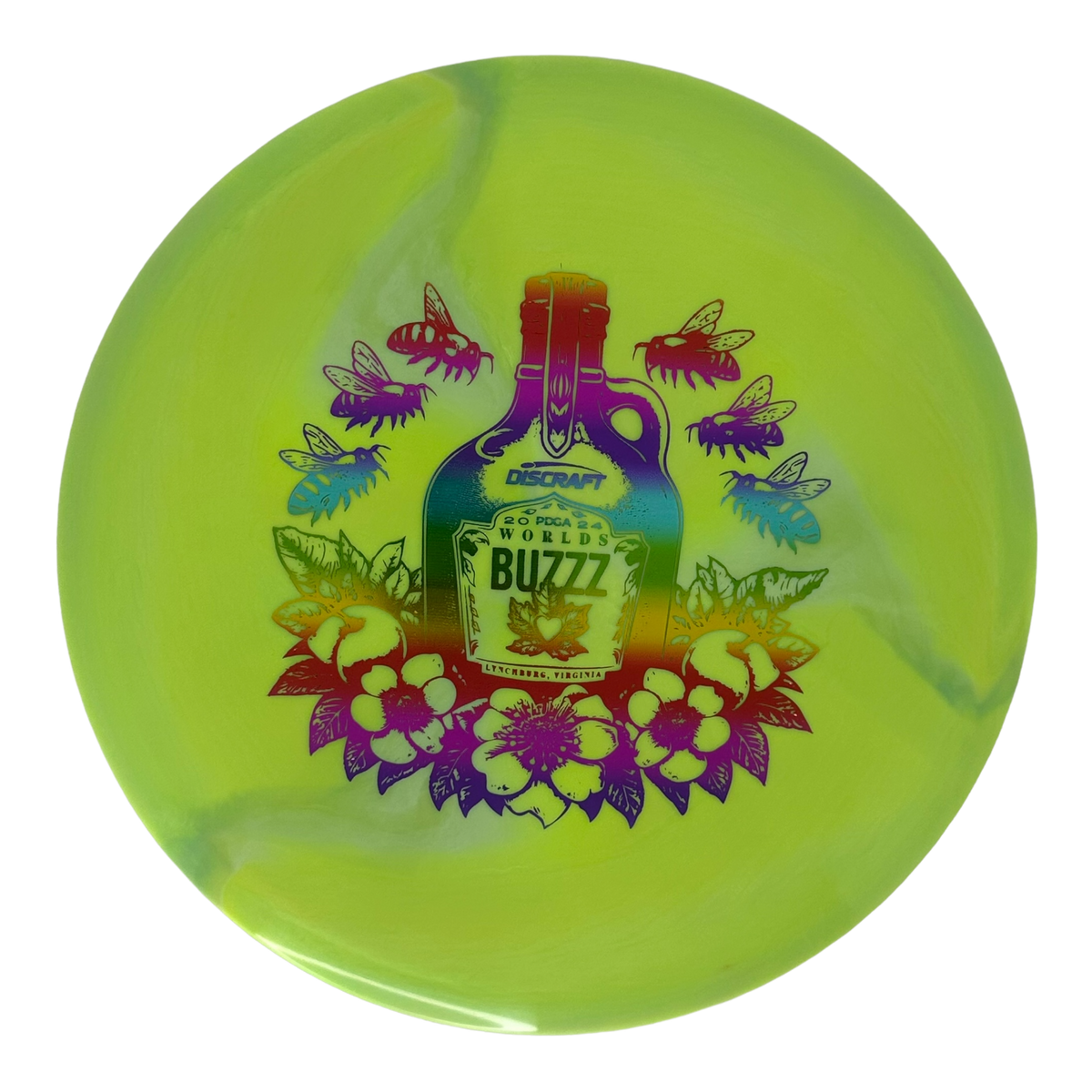 Discraft ESP Swirl Buzzz - 2024 PDGA Pro Worlds