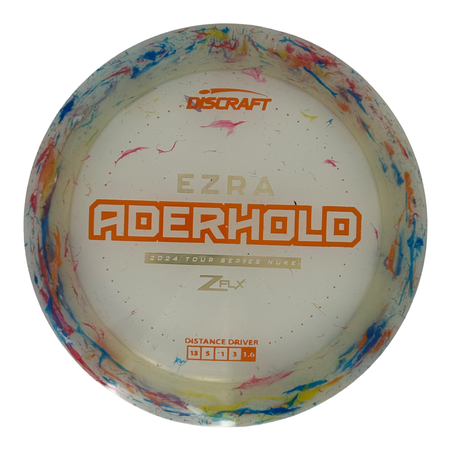 Discraft Jawbreaker Z FLX Nuke - Ezra Aderhold TS (2024) - Flight 