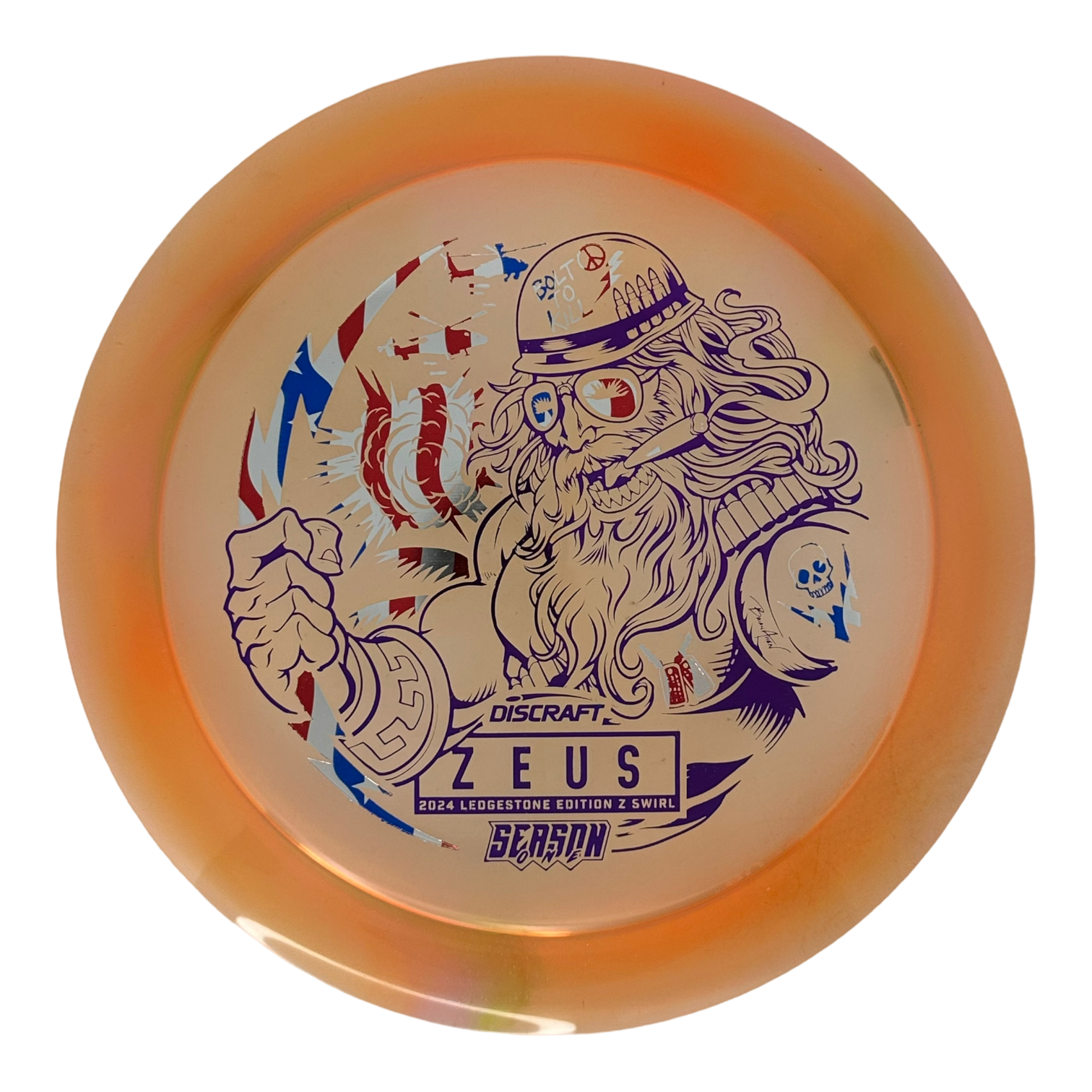 Discraft Paul McBeth TS Swirl Zeus - Ledgestone 2024 (Season 1