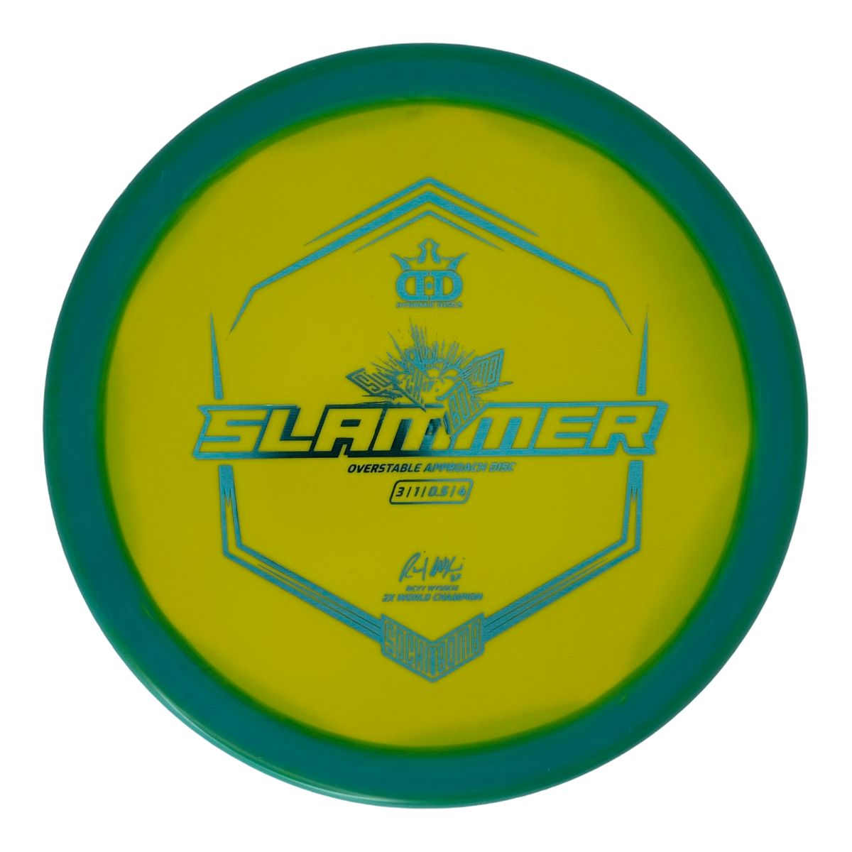 Dynamic Discs Classic Supreme Orbit Sockibomb Slammer - Ignite Stamp V3