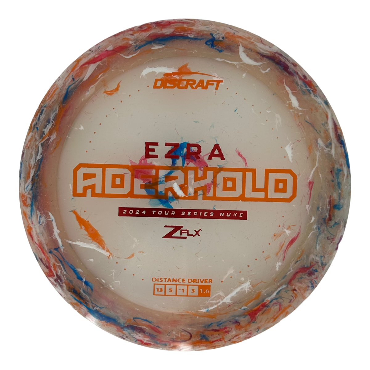Discraft Jawbreaker Z FLX Nuke - Ezra Aderhold TS (2024) - Flight Discraft Jawbreaker Z FLX Nuke - Ezra Aderhold TS (2024) - Flight