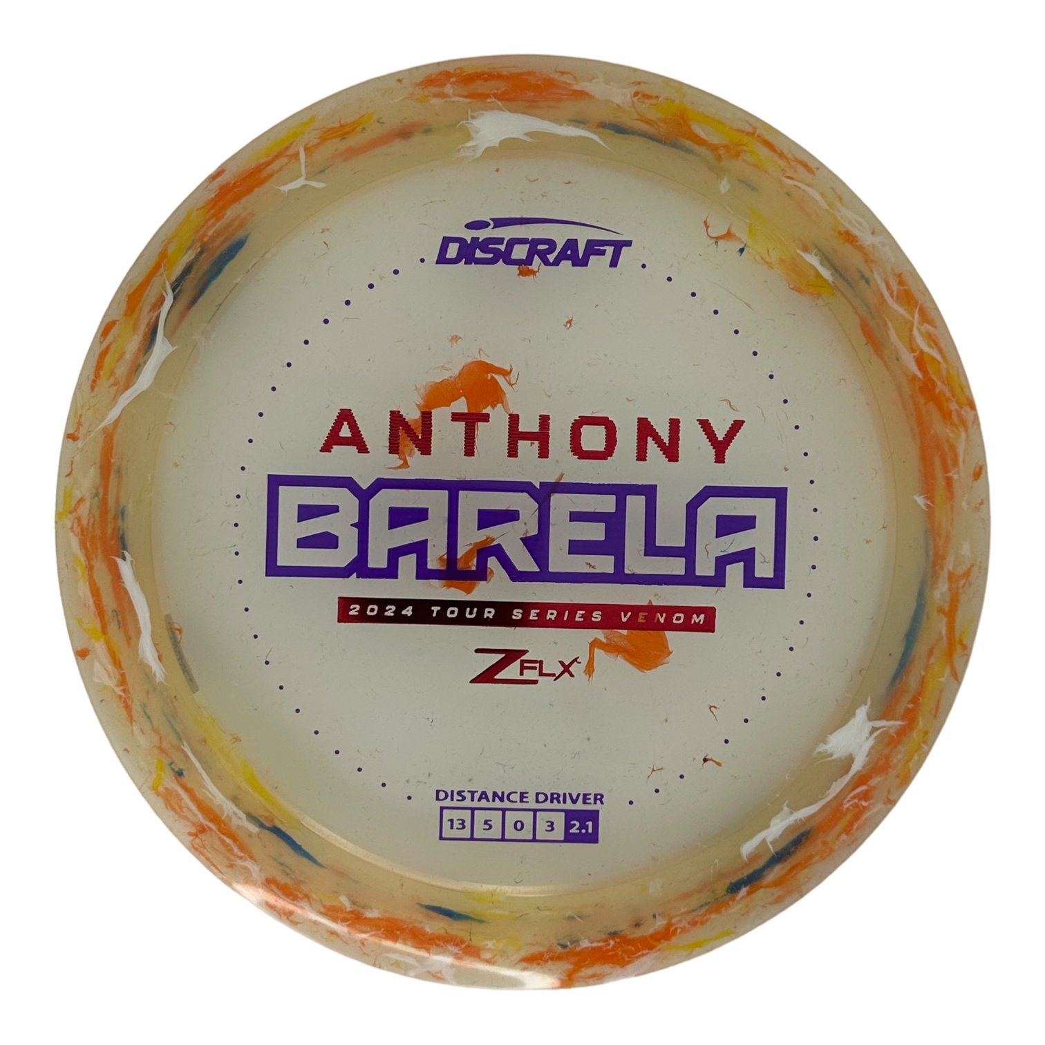 Discraft Anthony Barela Jawbreaker Z FLX Venom - Tour Series