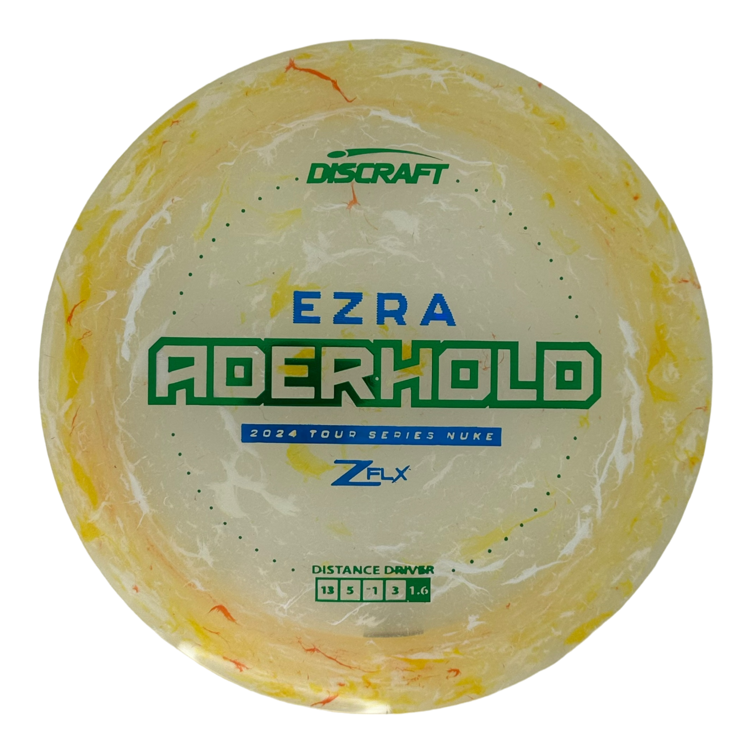 Discraft Jawbreaker Z FLX Nuke - Ezra Aderhold TS (2024) - Flight 