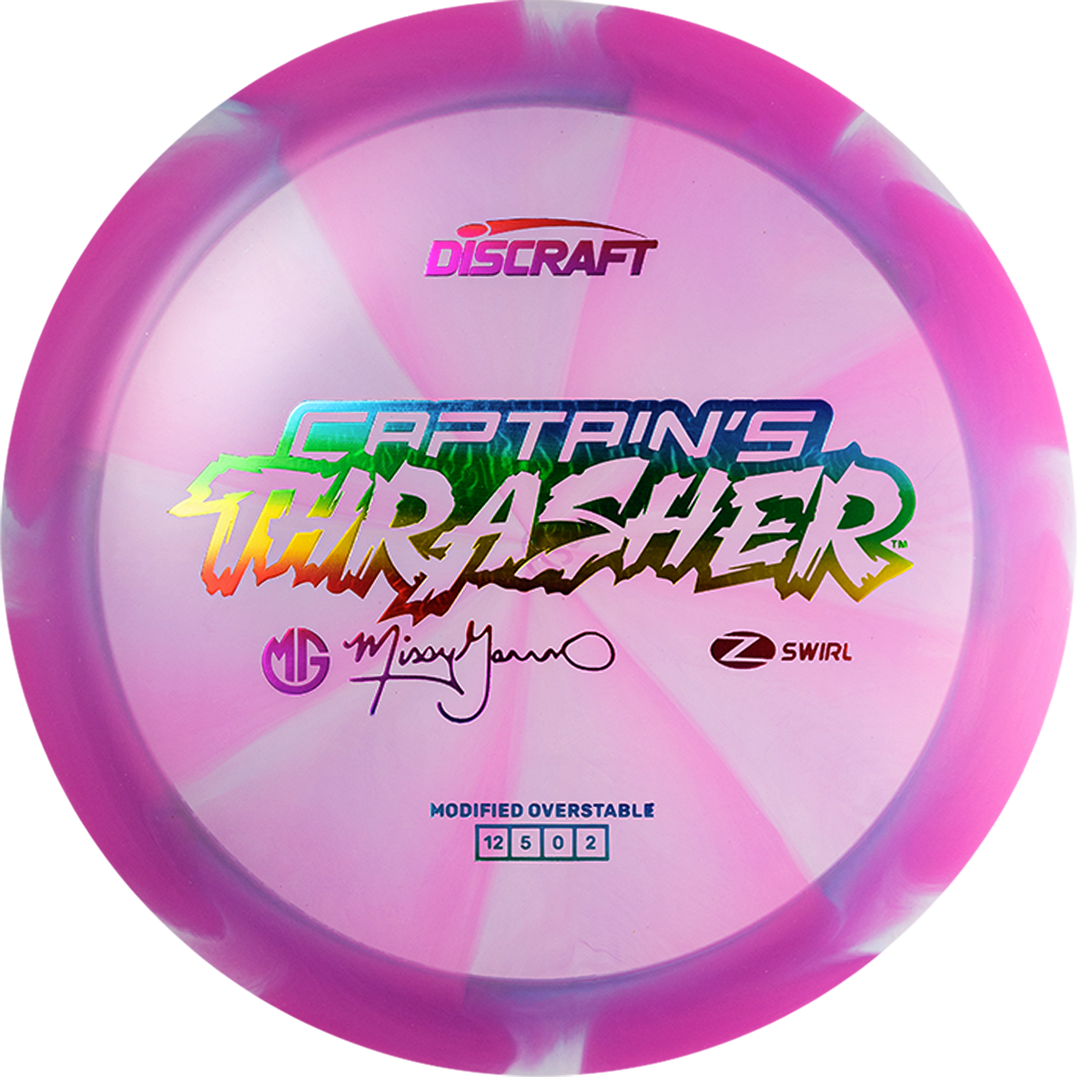 Discraft Missy Gannon 2026 Z Swirl Captain's Thrasher (PRE-ORDER