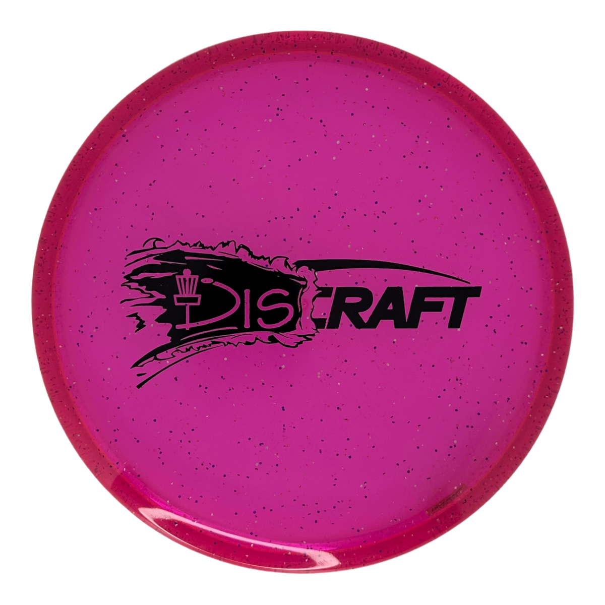 Discraft CryZtal Sparkle Challenger - Retro Discraft Bar Stamp