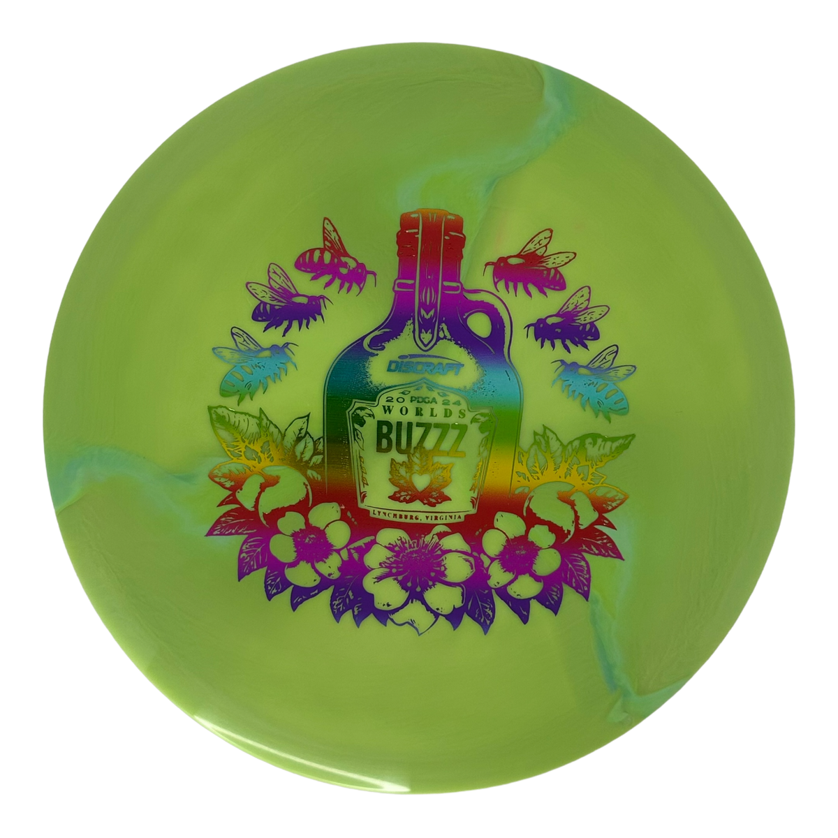 Discraft ESP Swirl Buzzz - 2024 PDGA Pro Worlds