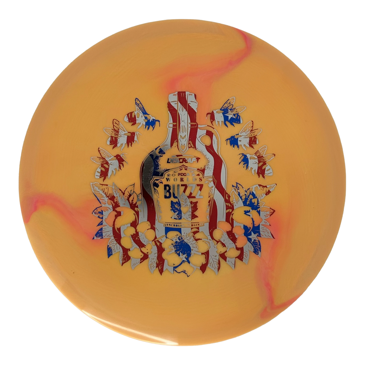 Discraft ESP Swirl Buzzz - 2024 PDGA Pro Worlds