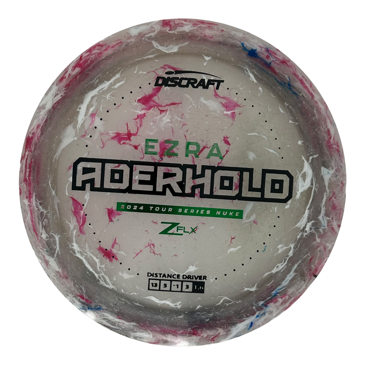 Discraft Jawbreaker Z FLX Nuke - Ezra Aderhold TS (2024) - Flight Discraft Jawbreaker Z FLX Nuke - Ezra Aderhold TS (2024) - Flight