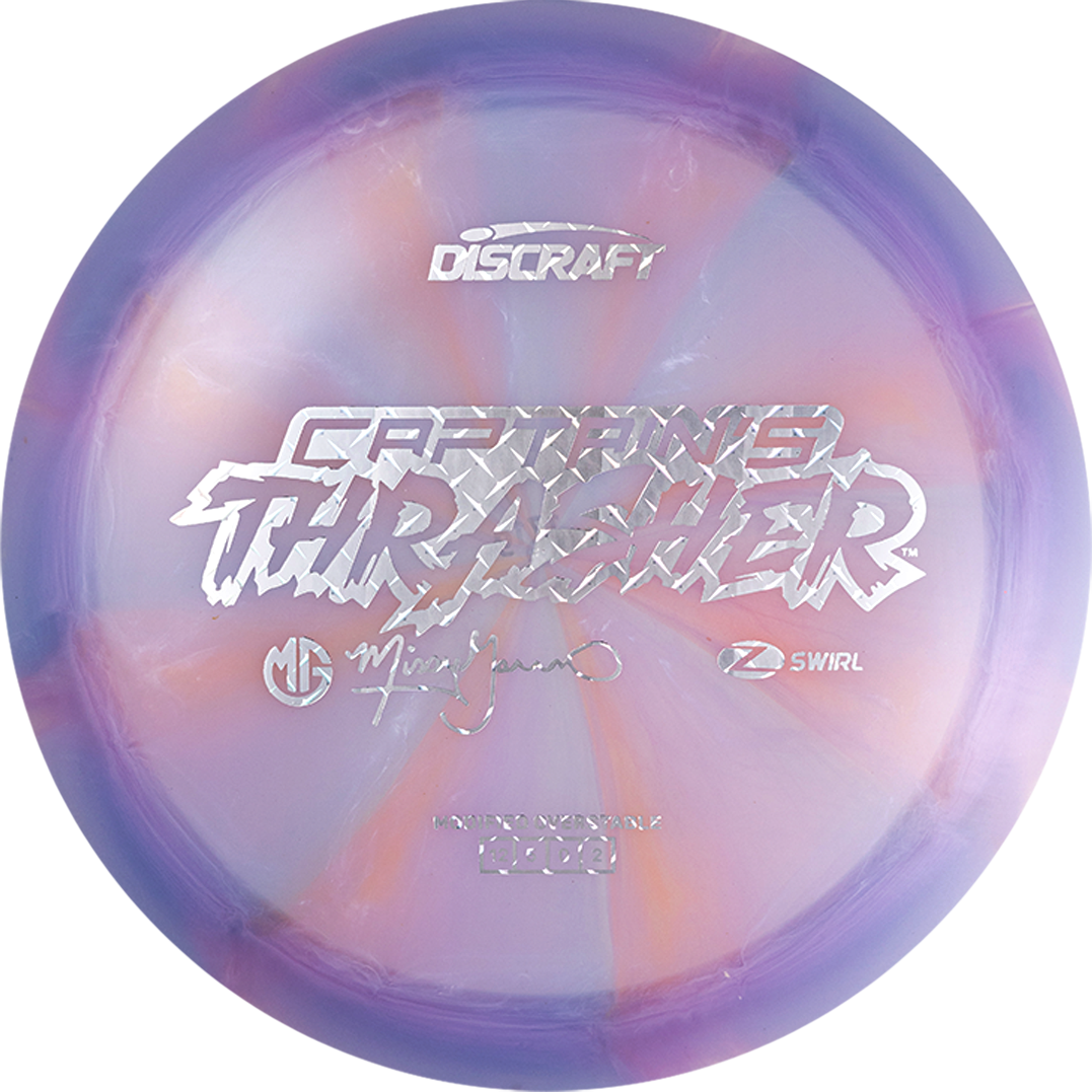 ミュージシャン XG Flying Disc Discraft Missy Gannon 2026 Z Swirl Captain's Thrasher (PRE-ORDER ミュージシャン