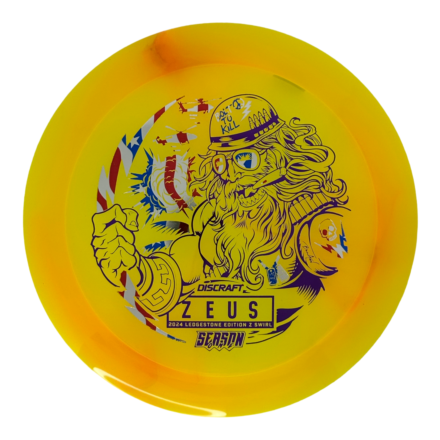 Discraft Paul McBeth TS Swirl Zeus - Ledgestone 2024 (Season 1)