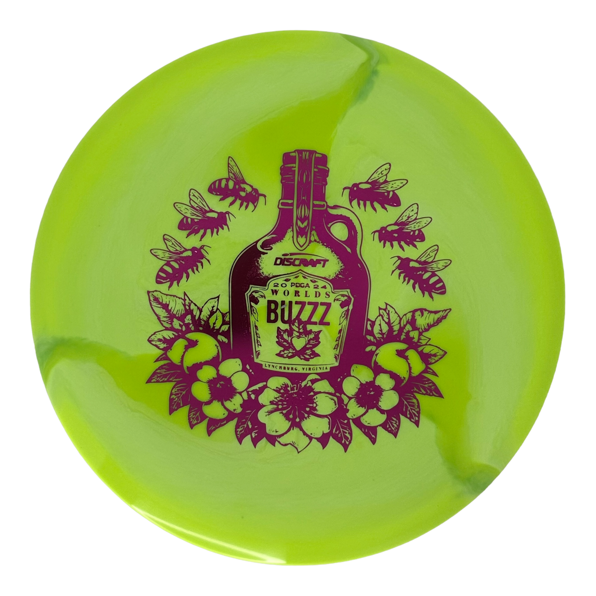 Discraft ESP Swirl Buzzz - 2024 PDGA Pro Worlds