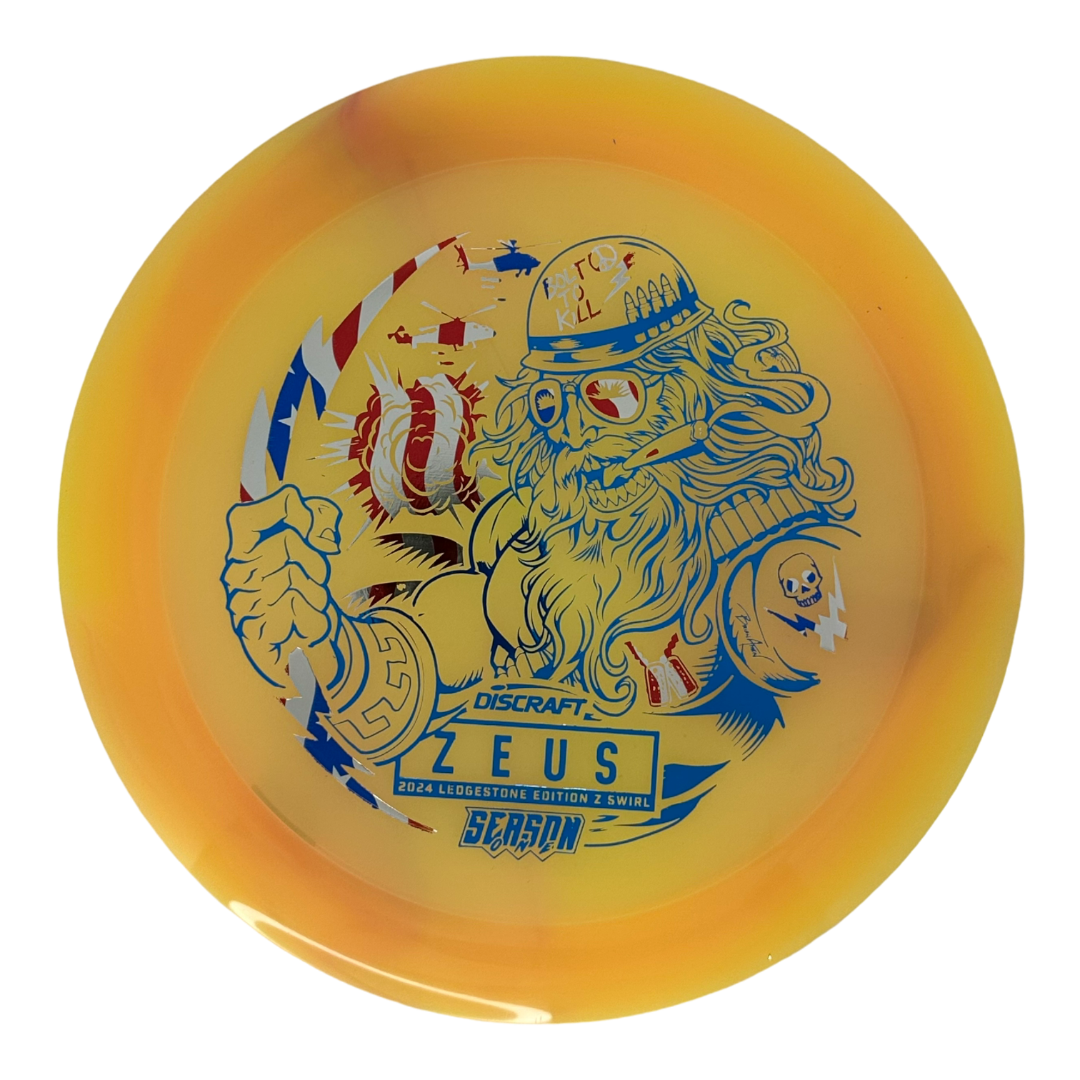 Discraft Paul McBeth TS Swirl Zeus - Ledgestone 2024 (Season 1
