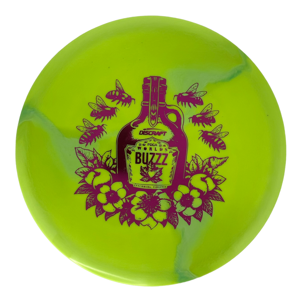 Discraft ESP Swirl Buzzz - 2024 PDGA Pro Worlds