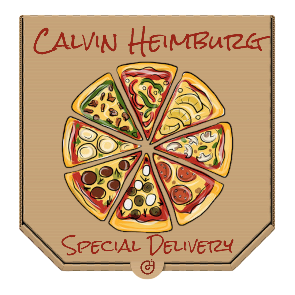 Calvin Heimburg Special Delivery Sticker