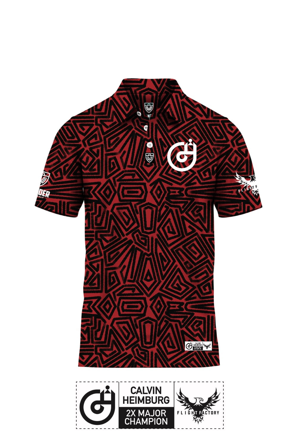 Calvin Heimburg 2026 Polo - 2x Major Champion Aztec (PRE-ORDER)