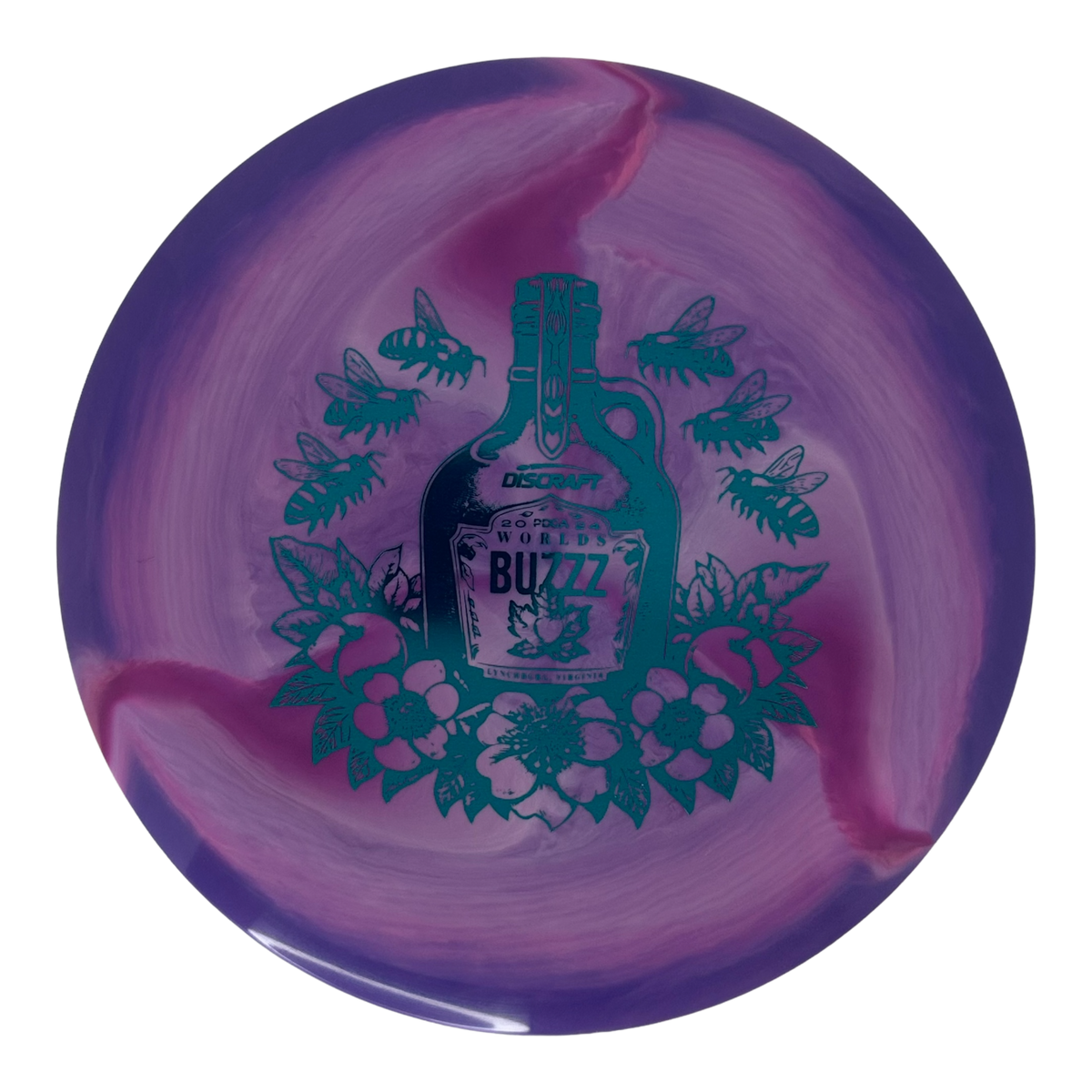 Discraft ESP Swirl Buzzz - 2024 PDGA Pro Worlds