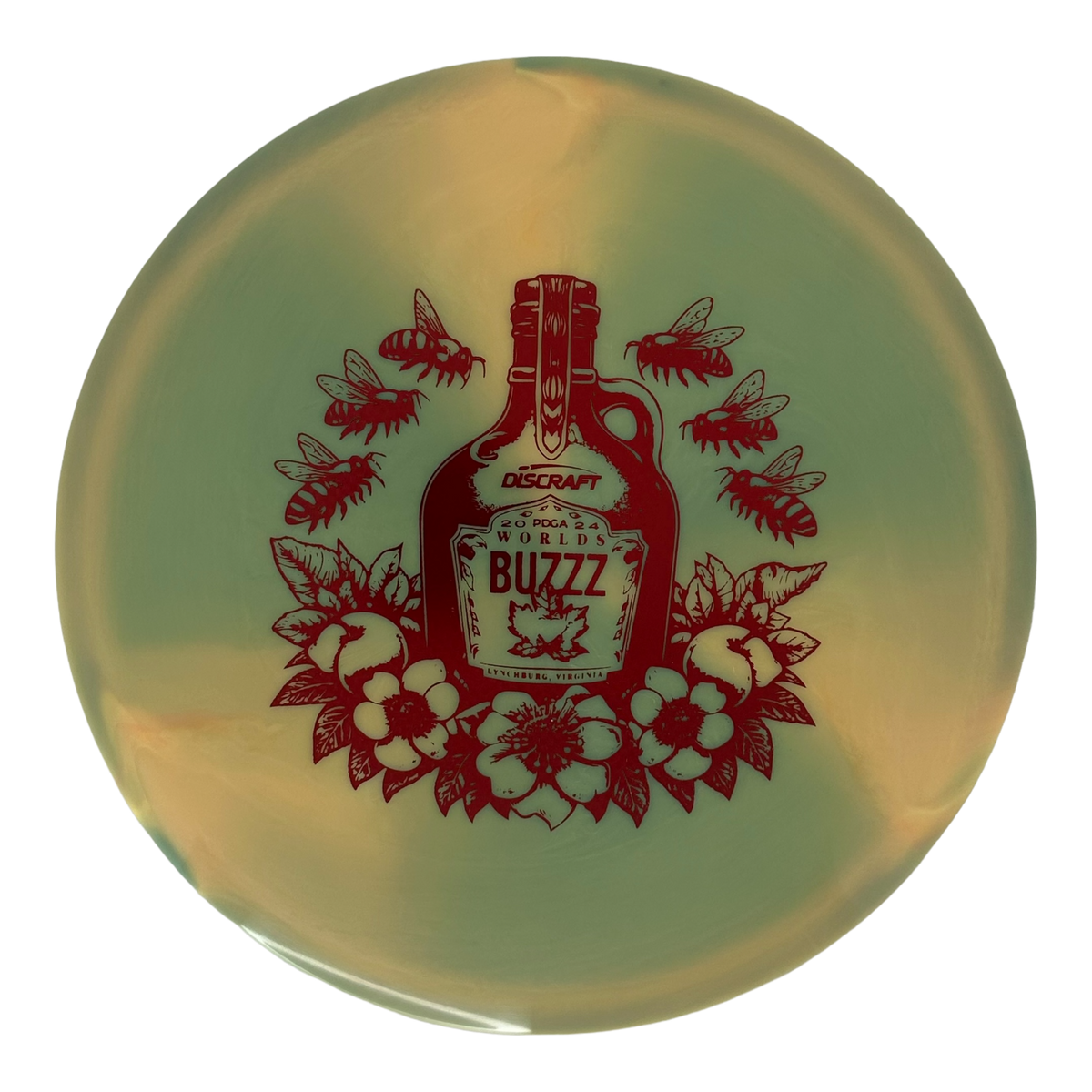 Discraft ESP Swirl Buzzz - 2024 PDGA Pro Worlds