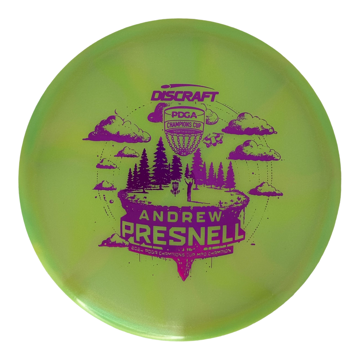 Discraft Champions Cup Z Swirl Drone - Andrew Presnell (2024)