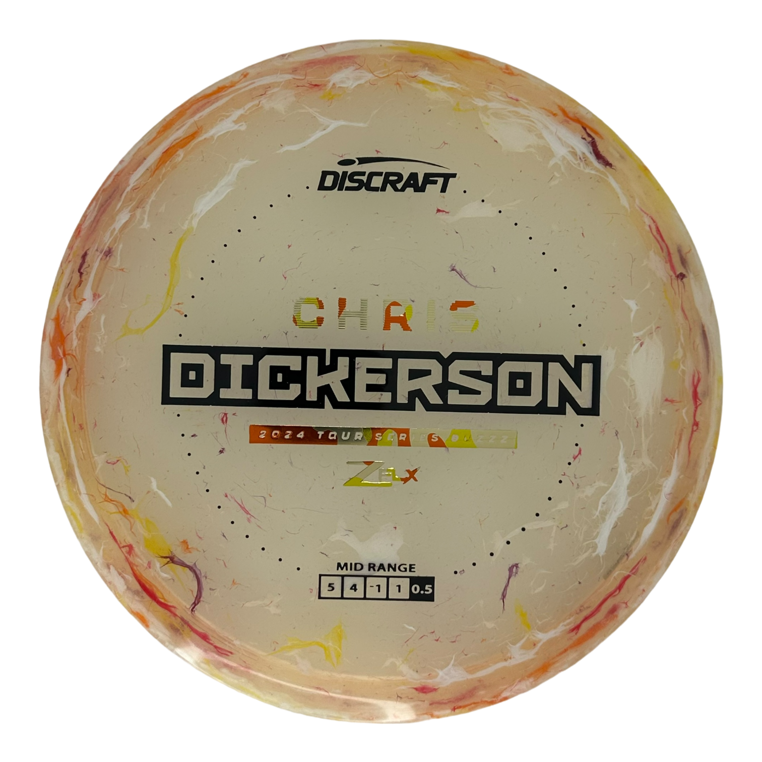 Discraft Jawbreaker Z FLX Buzzz - Chris Dickerson TS (2024