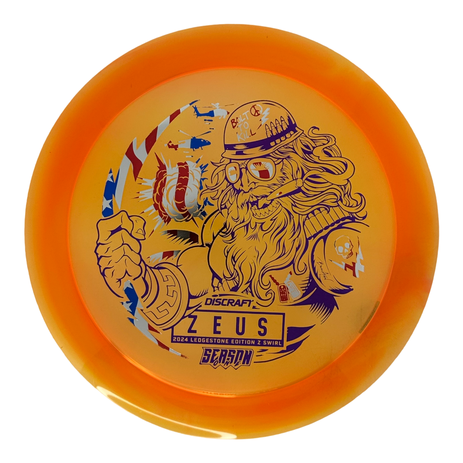 Discraft Paul McBeth TS Swirl Zeus - Ledgestone 2024 (Season 1