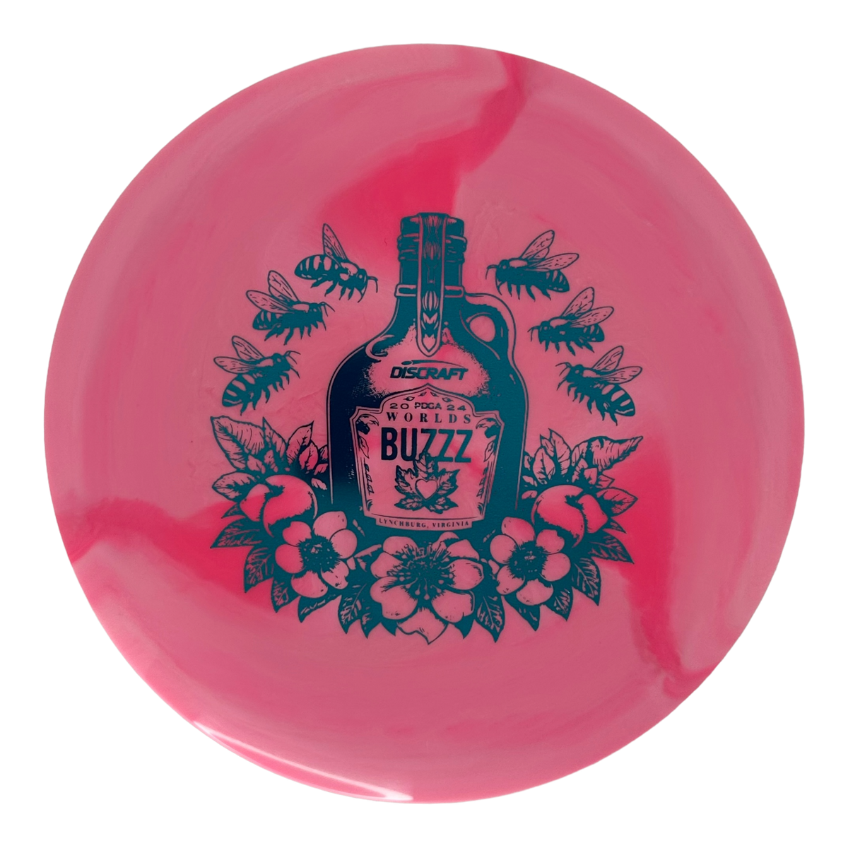 Discraft ESP Swirl Buzzz - 2024 PDGA Pro Worlds