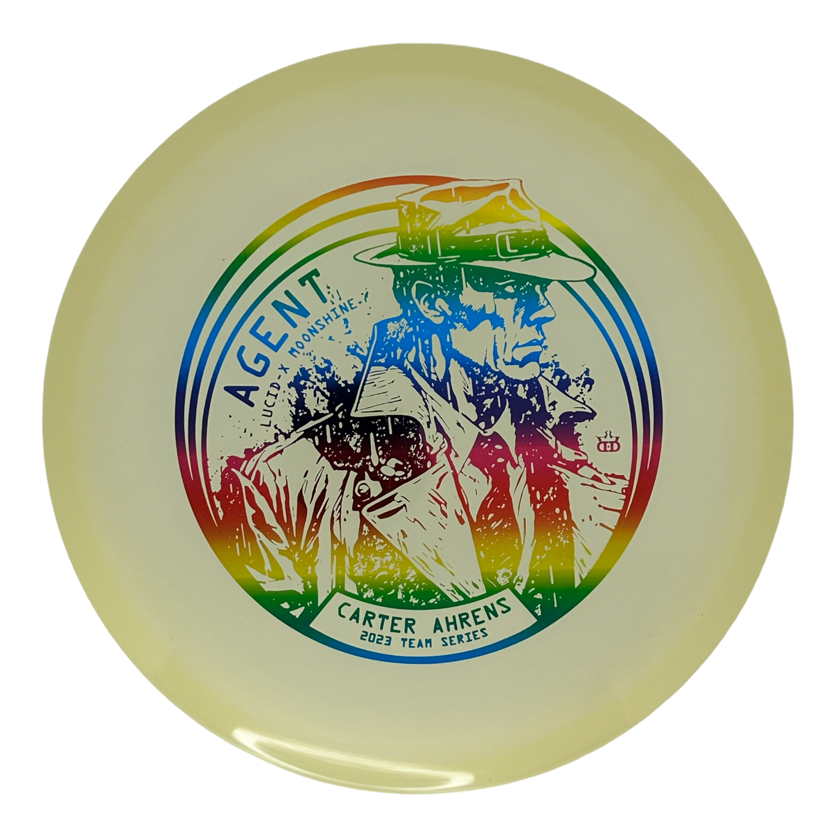 Dynamic Discs Lucid-X Moonshine Agent - Carter Ahrens Secret Agent TS (2023)