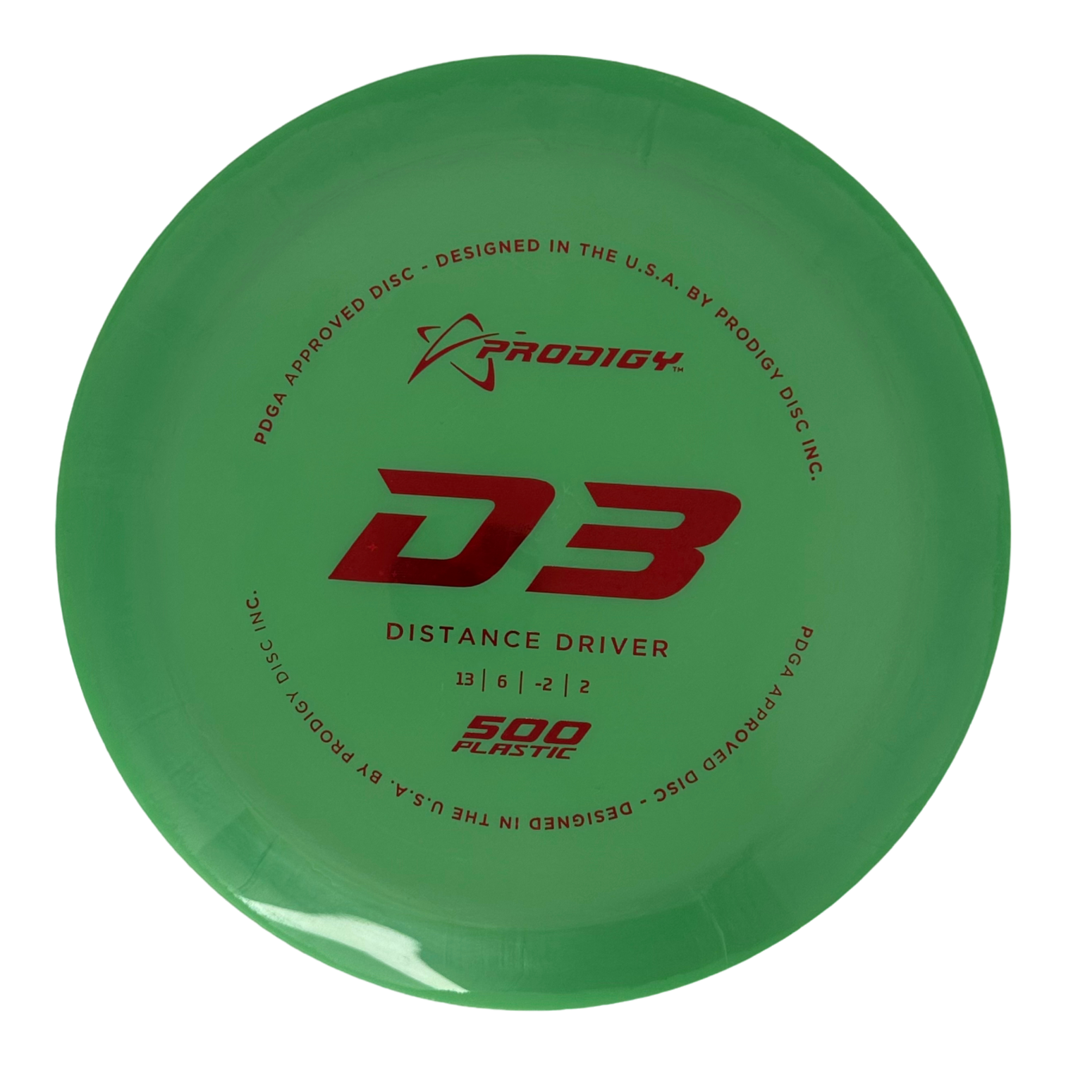 Prodigy 500 D3 - (New D3) - Flight Factory Discs