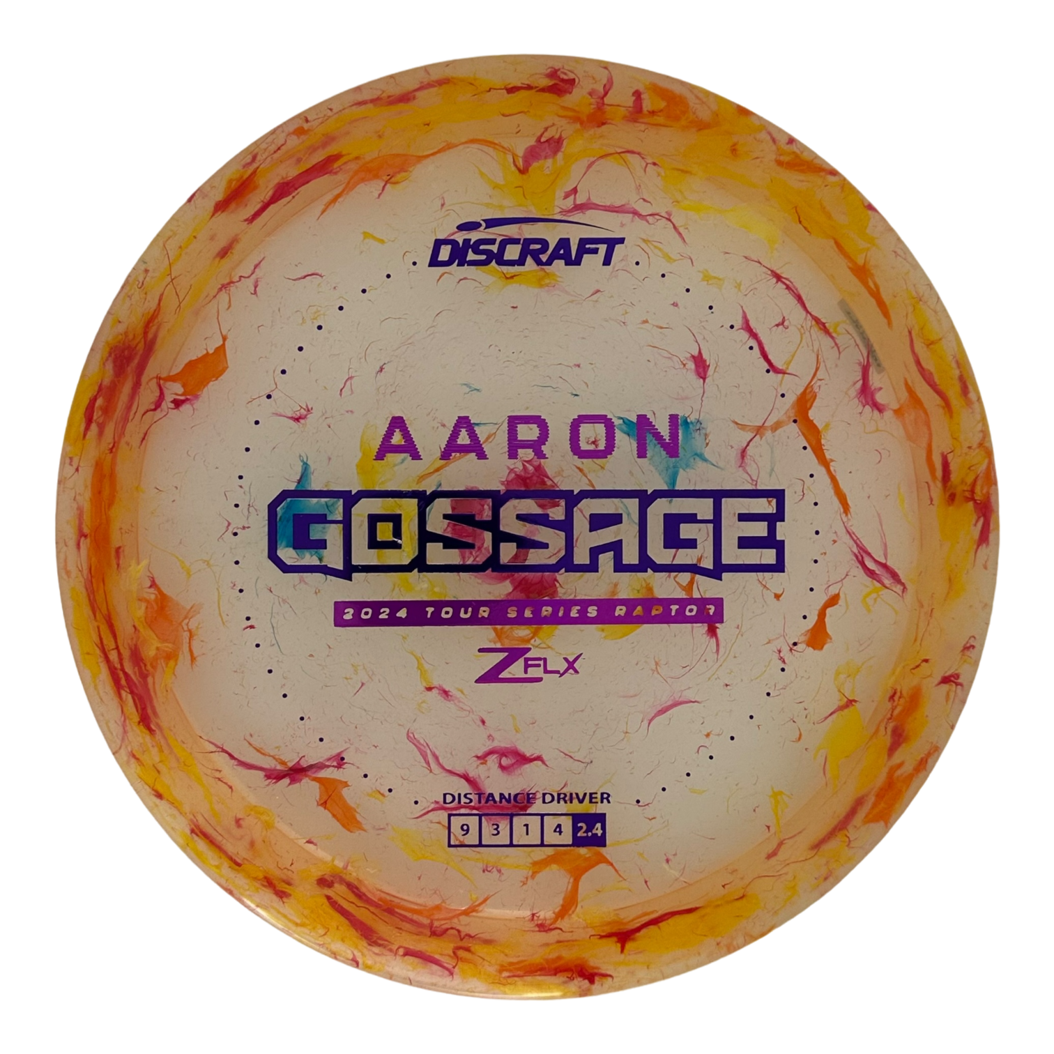 Discraft Jawbreaker Z FLX Raptor - Aaron Gossage TS (2024