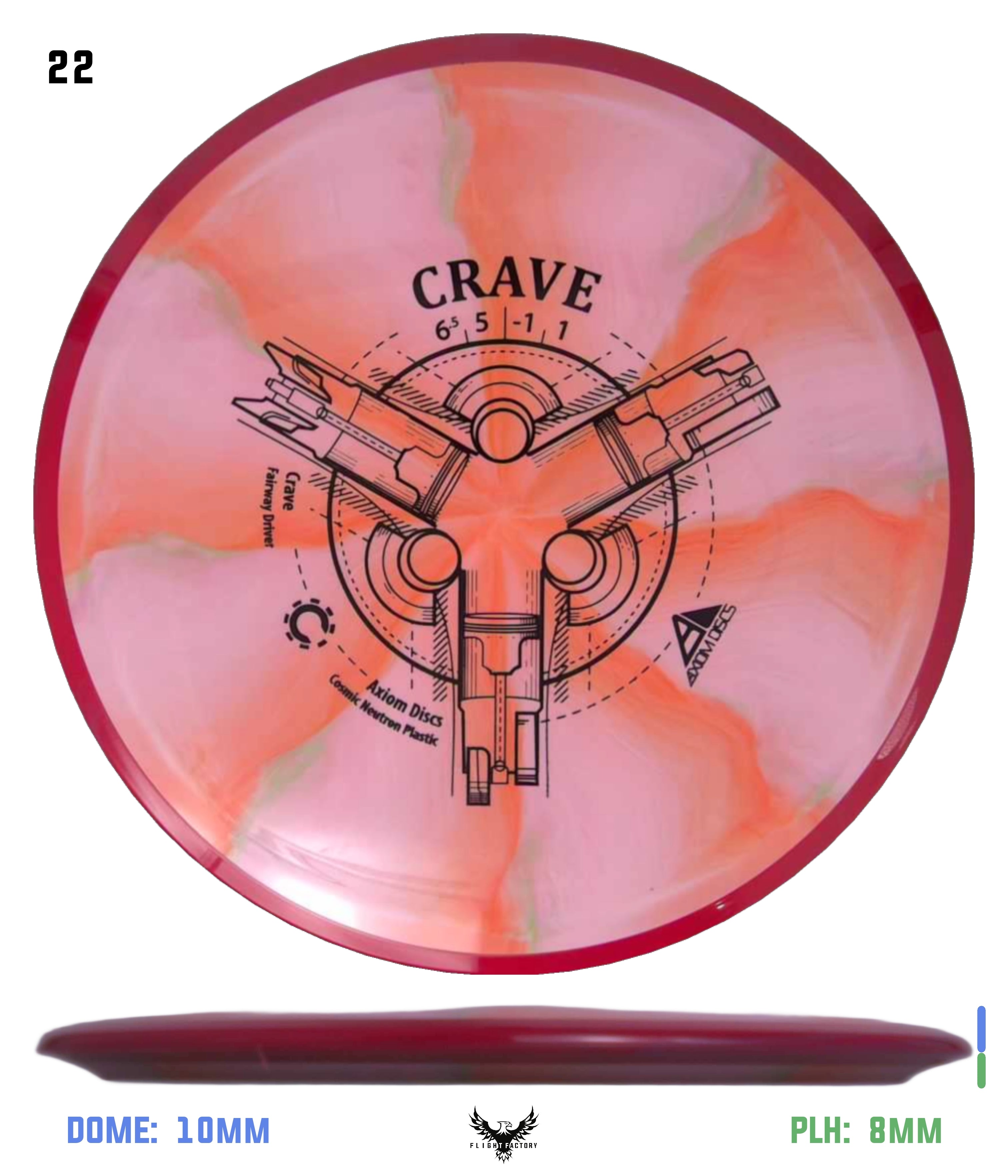 Axiom Cosmic Neutron Crave - Flight Factory Discs