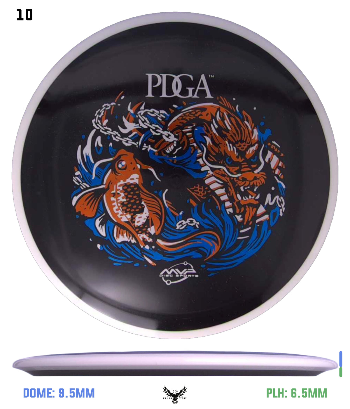 MVP R2 Neutron Crave - PDGA Dragon &amp; Koi