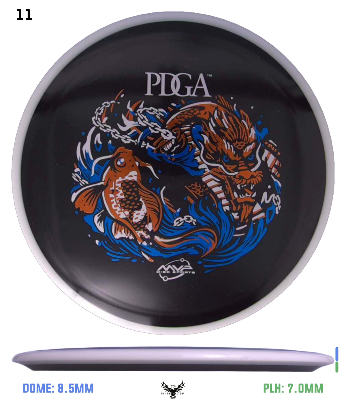 MVP R2 Neutron Crave - PDGA Dragon &amp; Koi