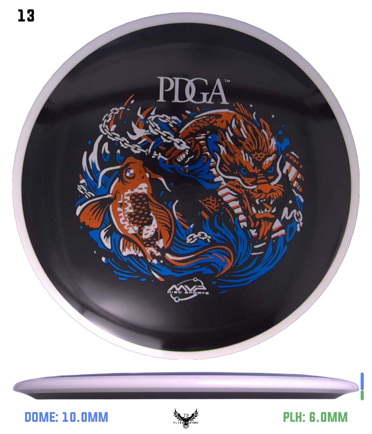 MVP R2 Neutron Crave - PDGA Dragon &amp; Koi
