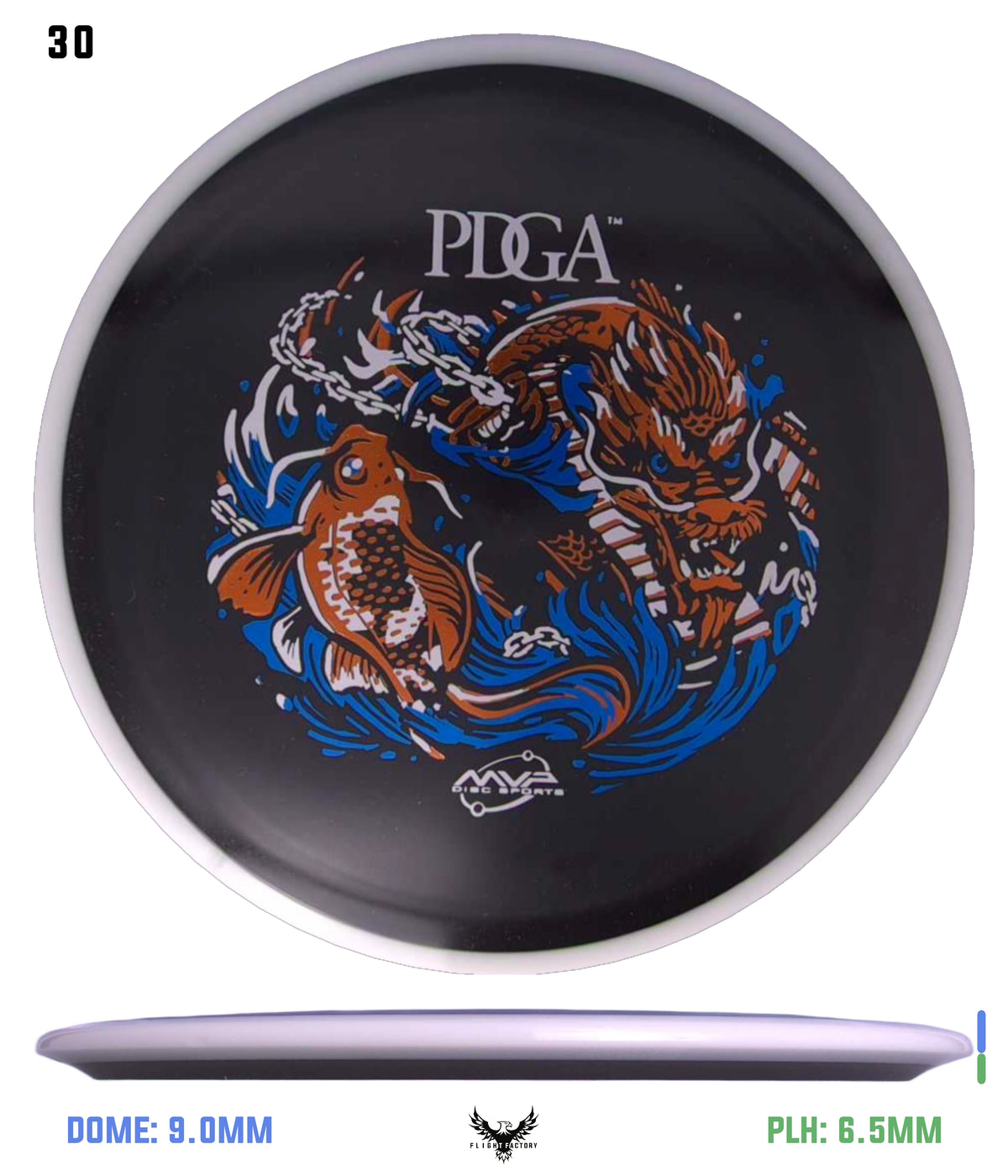 MVP R2 Neutron Crave - PDGA Dragon &amp; Koi