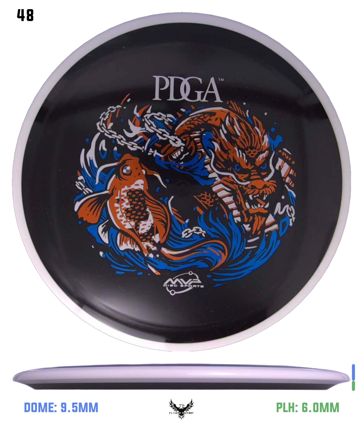 MVP R2 Neutron Crave - PDGA Dragon &amp; Koi