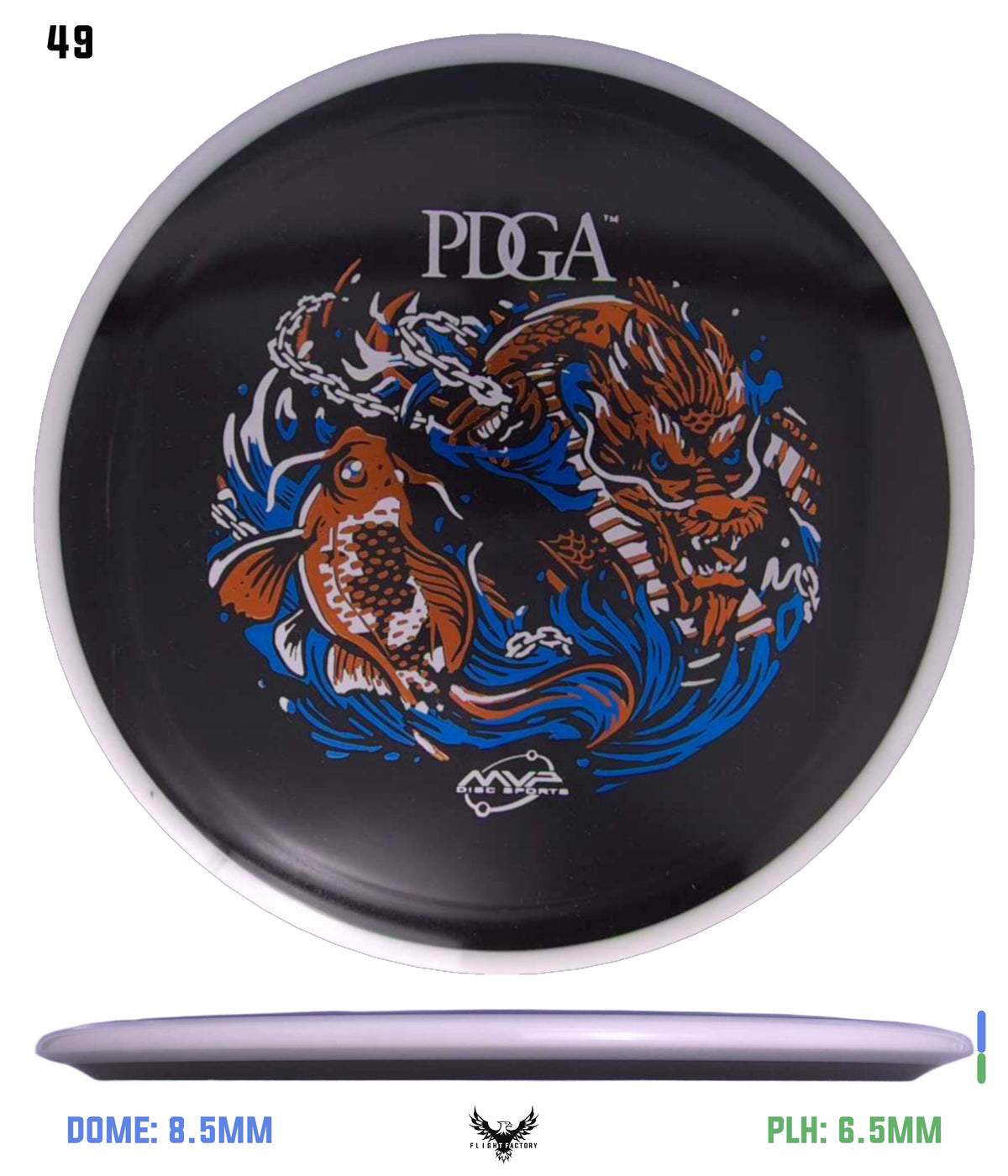 MVP R2 Neutron Crave - PDGA Dragon &amp; Koi