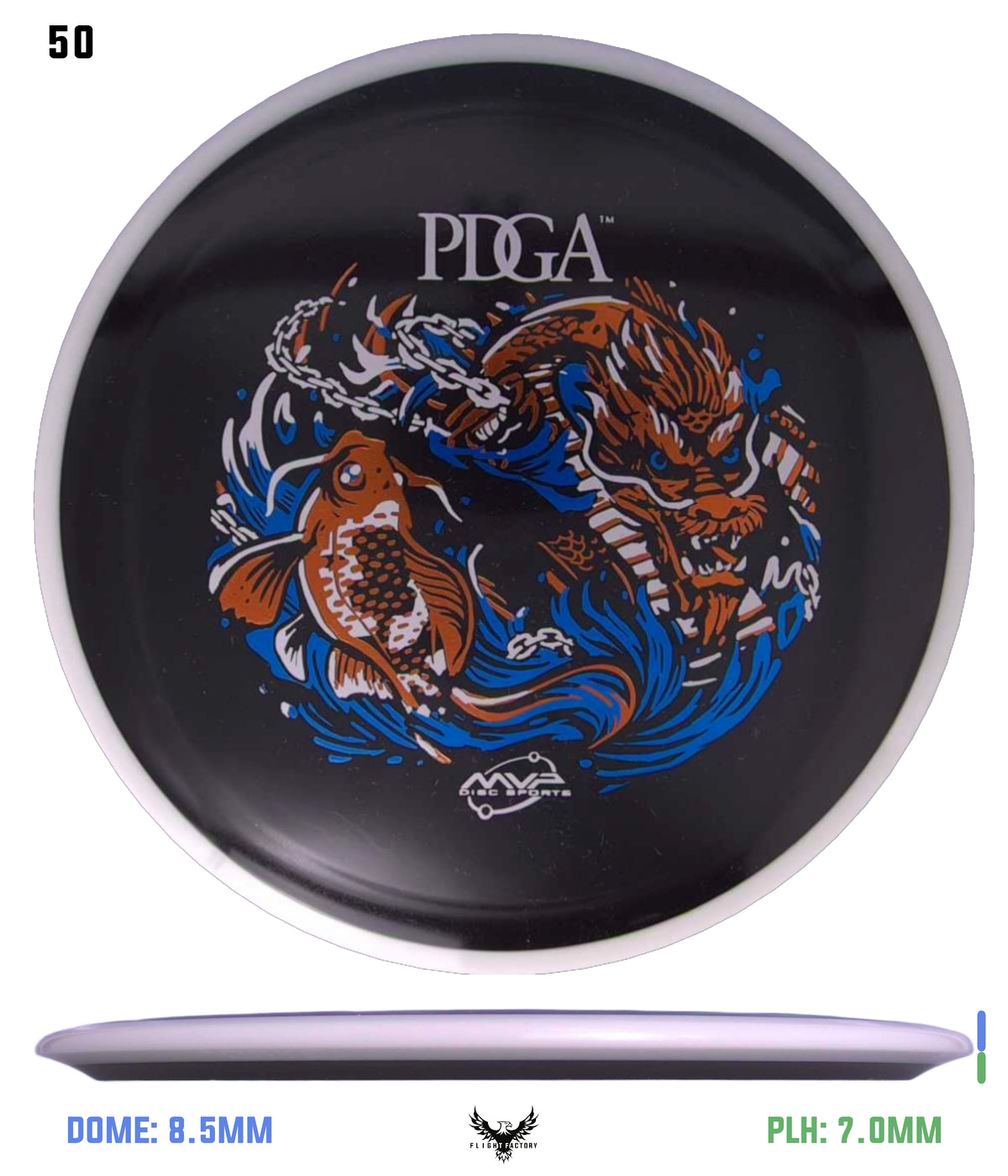 MVP R2 Neutron Crave - PDGA Dragon &amp; Koi