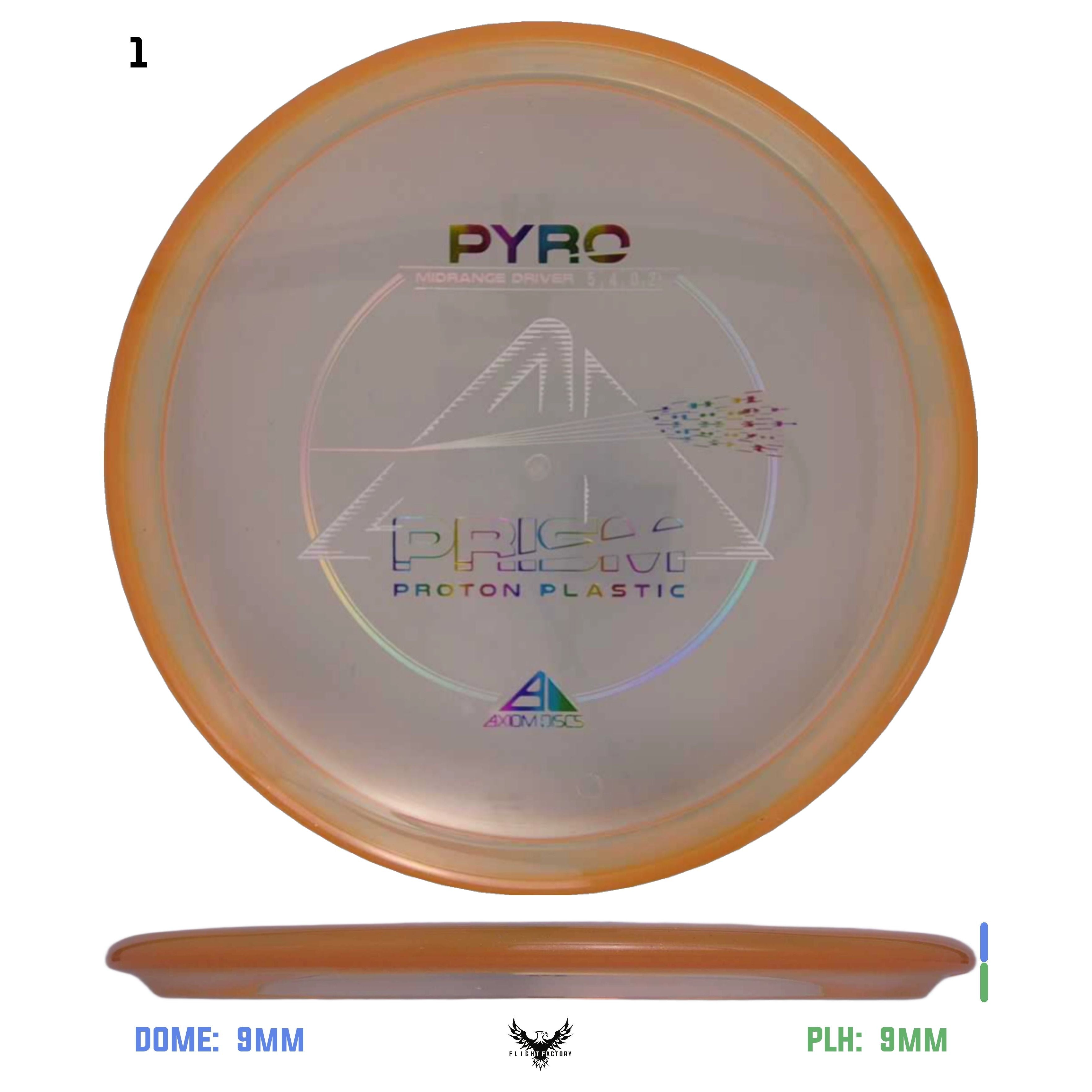 Axiom Prism Proton Pyro - Flight Factory Discs