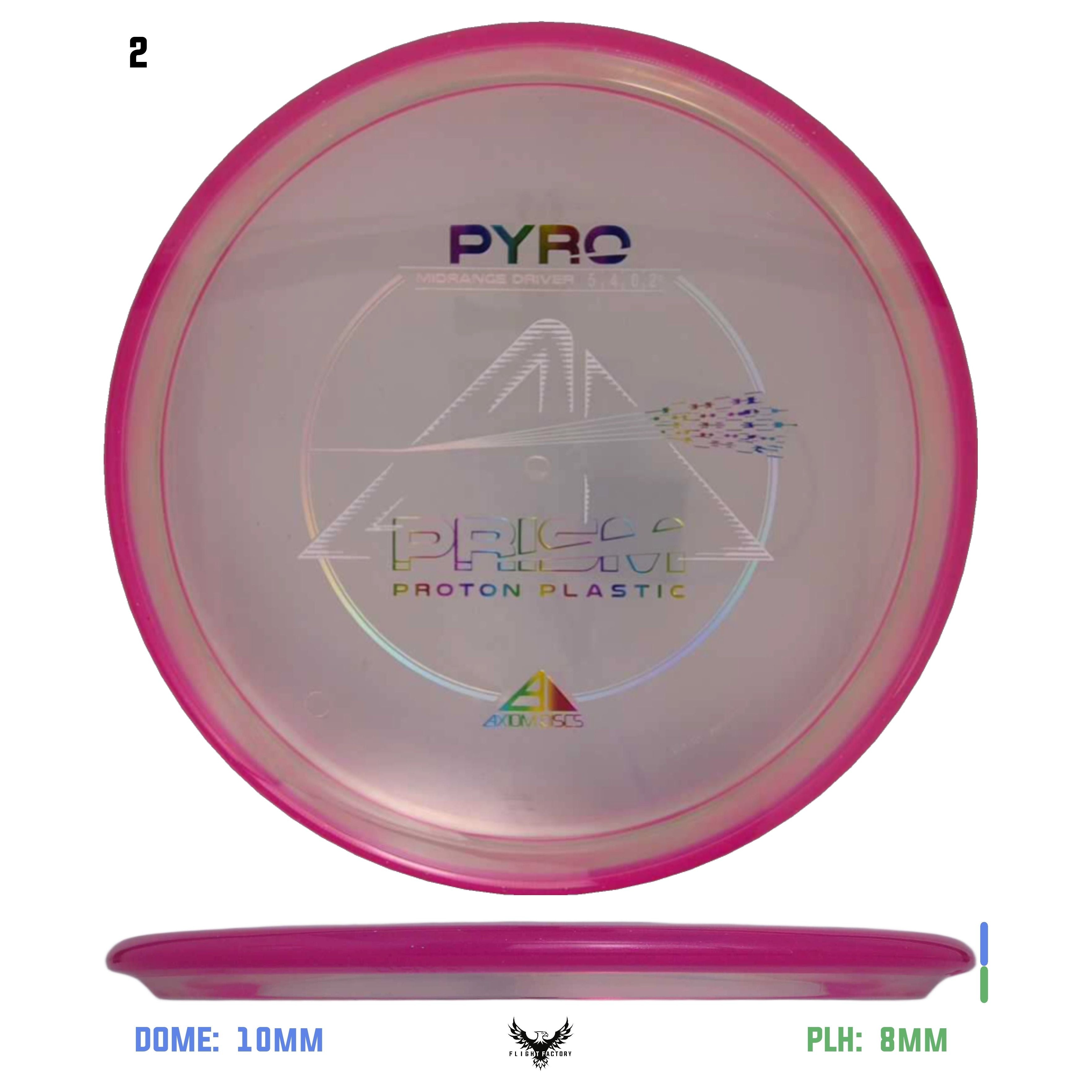 パイロ　pyro Axiom Prism Proton Pyro - Flight Factory Discs