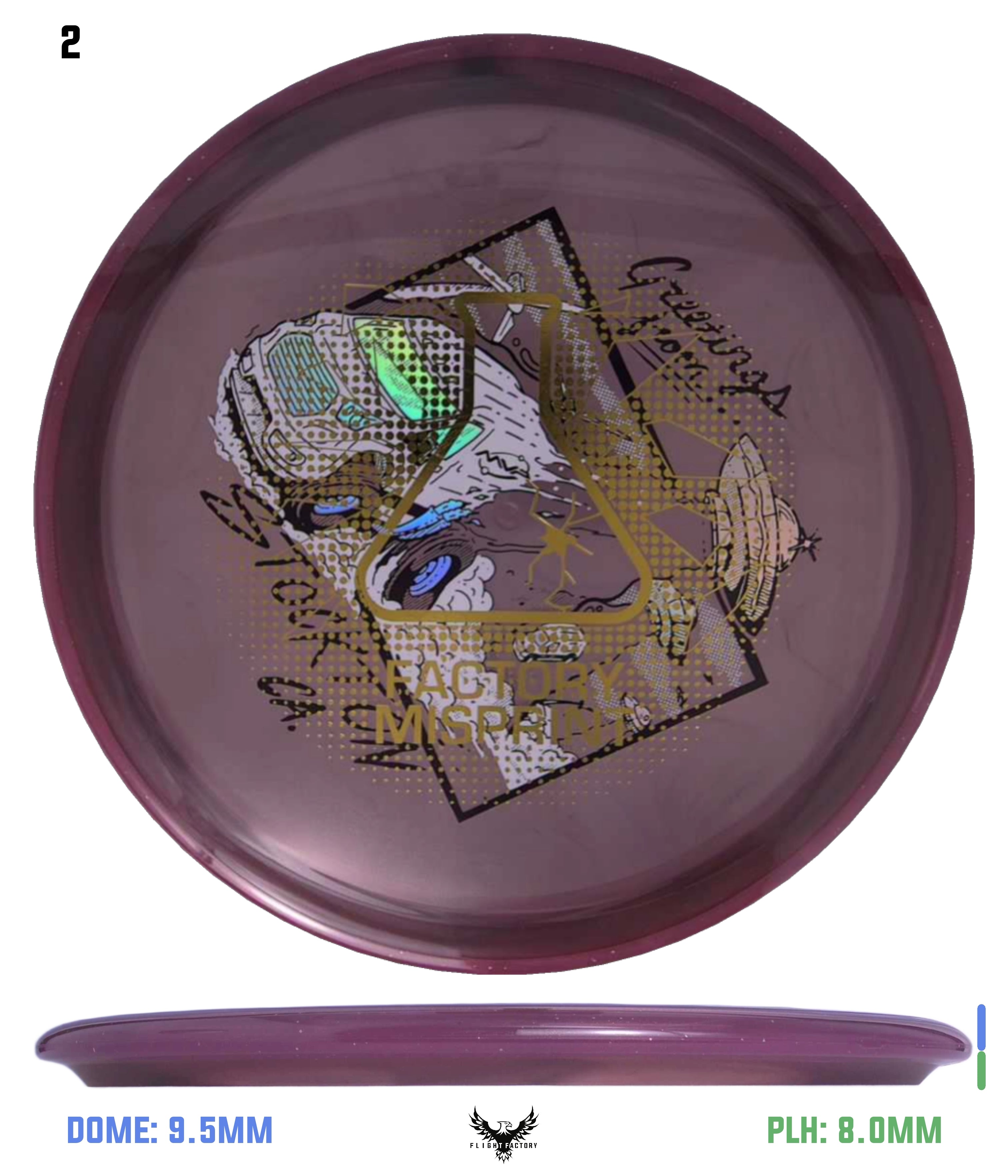 Axiom SE Prism Proton Pyro - Lab Seconds - Flight Factory Discs