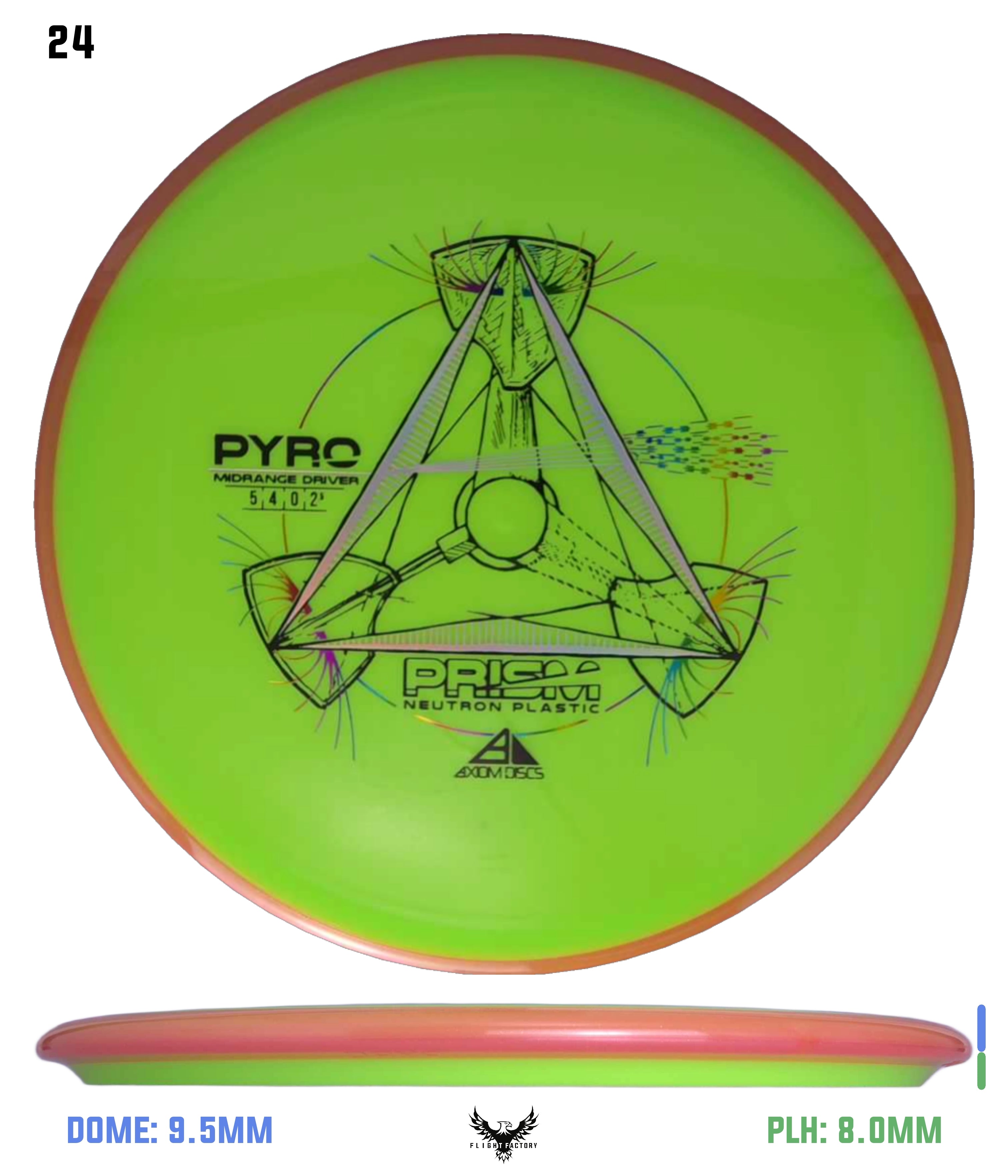 Axiom Prism Neutron Pyro - Flight Factory Discs