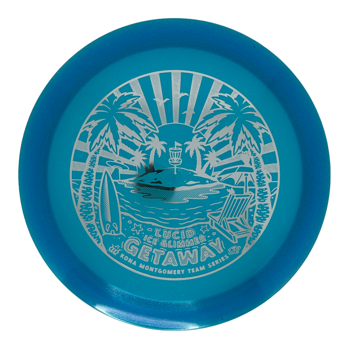 Dynamic Discs Lucid Ice Glimmer Getaway - Kona Montgomery TS (2023)