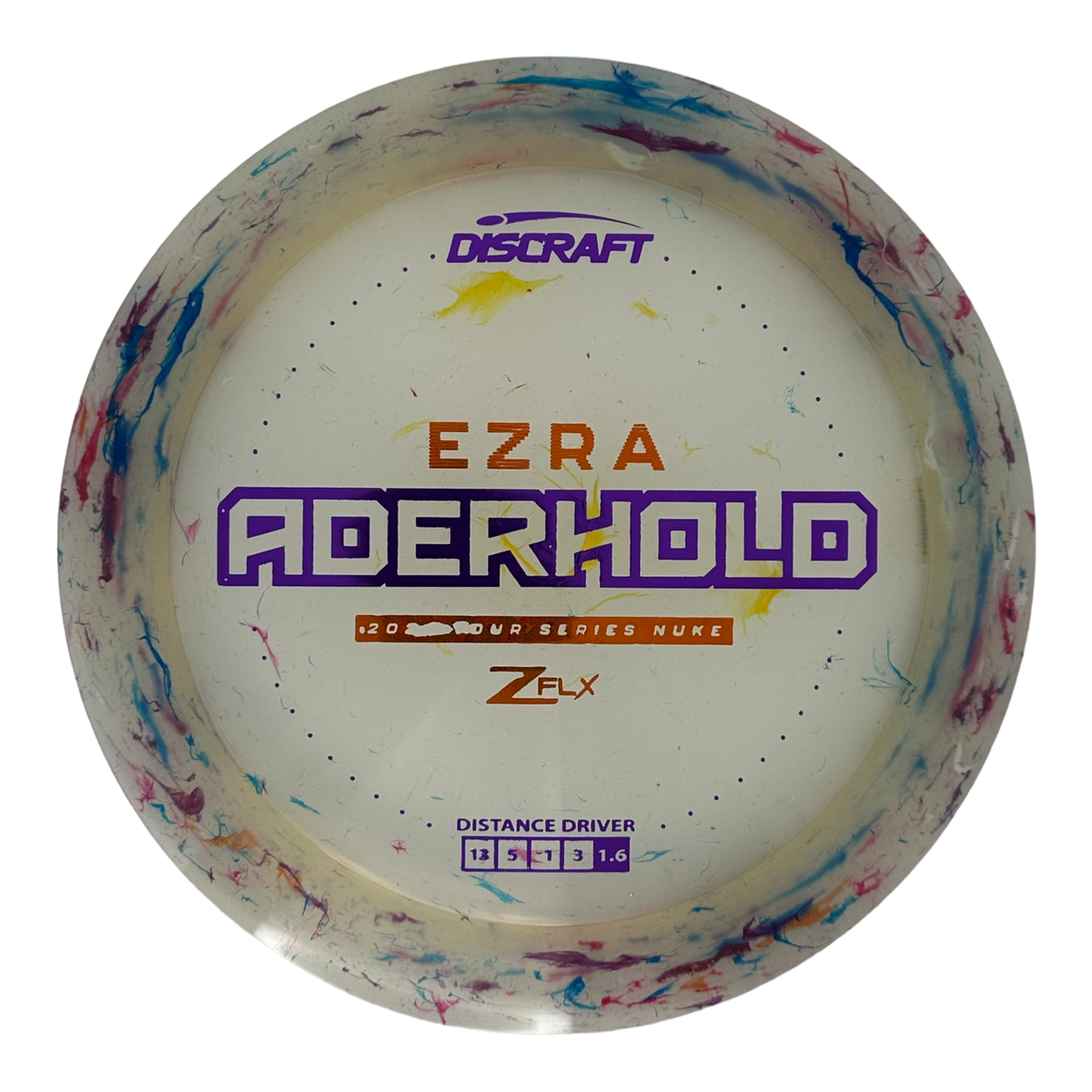 Discraft Jawbreaker Z FLX Nuke - Ezra Aderhold TS (2024) - Flight Discraft Jawbreaker Z FLX Nuke - Ezra Aderhold TS (2024) - Flight