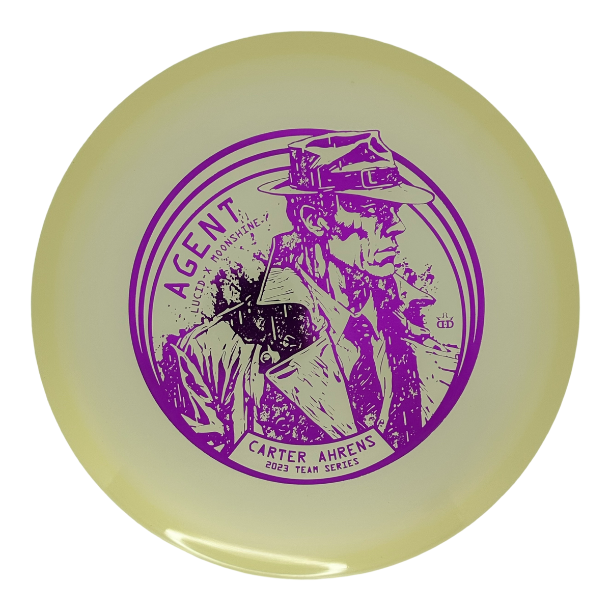 Dynamic Discs Lucid-X Moonshine Agent - Carter Ahrens Secret Agent TS (2023)