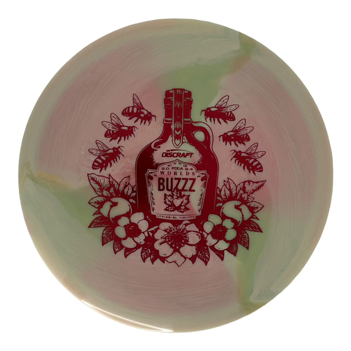 Discraft ESP Swirl Buzzz - 2024 PDGA Pro Worlds